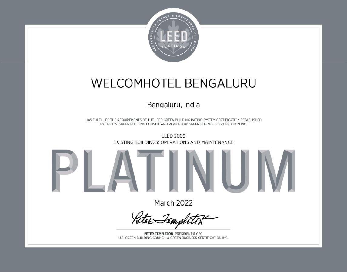 Welcomhotel By Itc Hotels, Richmond Road, Bengaluru Exterior foto